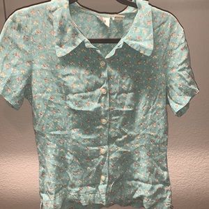 Gap fitted button collared tee